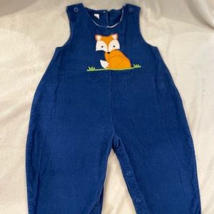 6-9months. Blue Fox Overalls